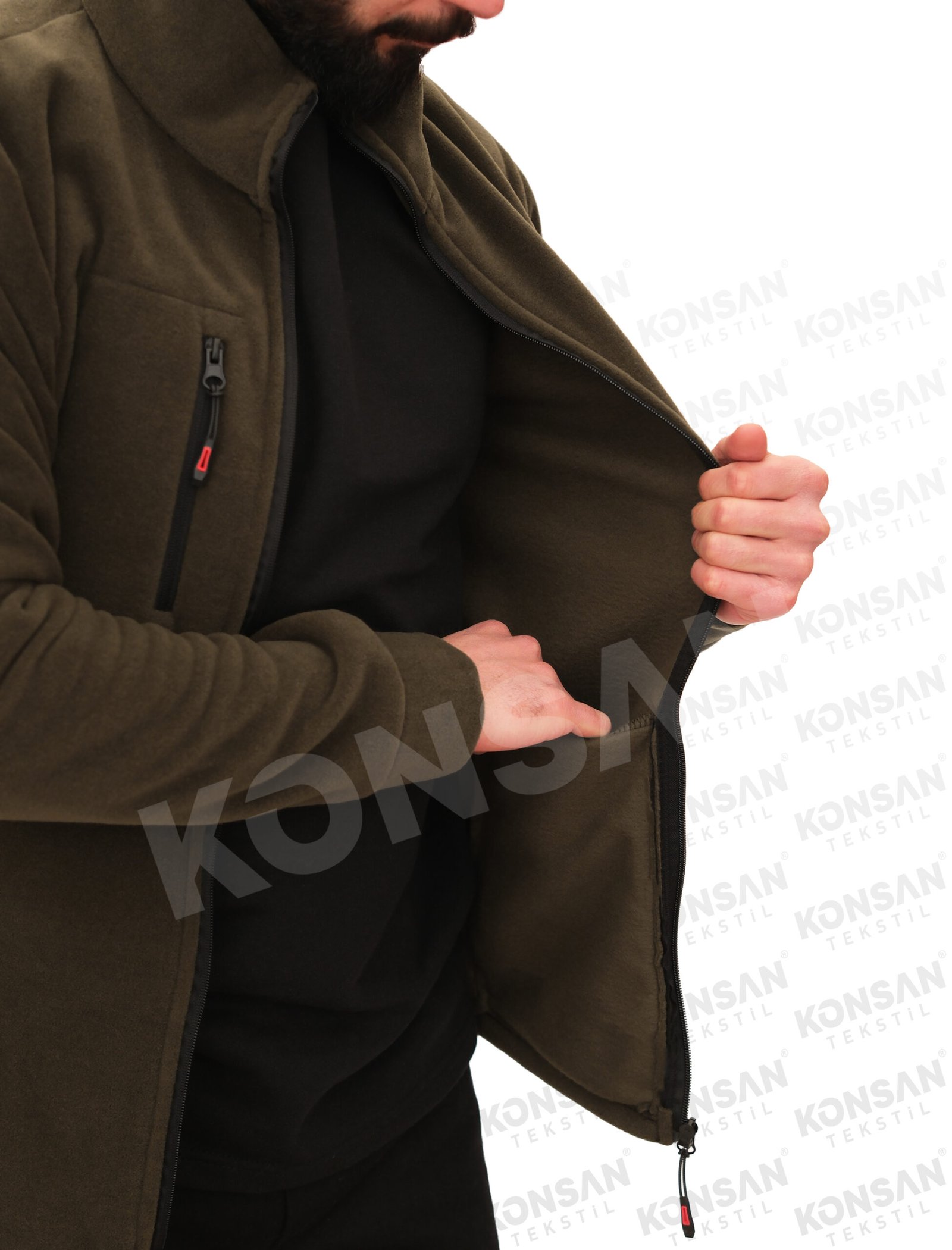 3cepli-polar-hakiyeşil-4-konsantekstil 3 cepli polar haki yeşil