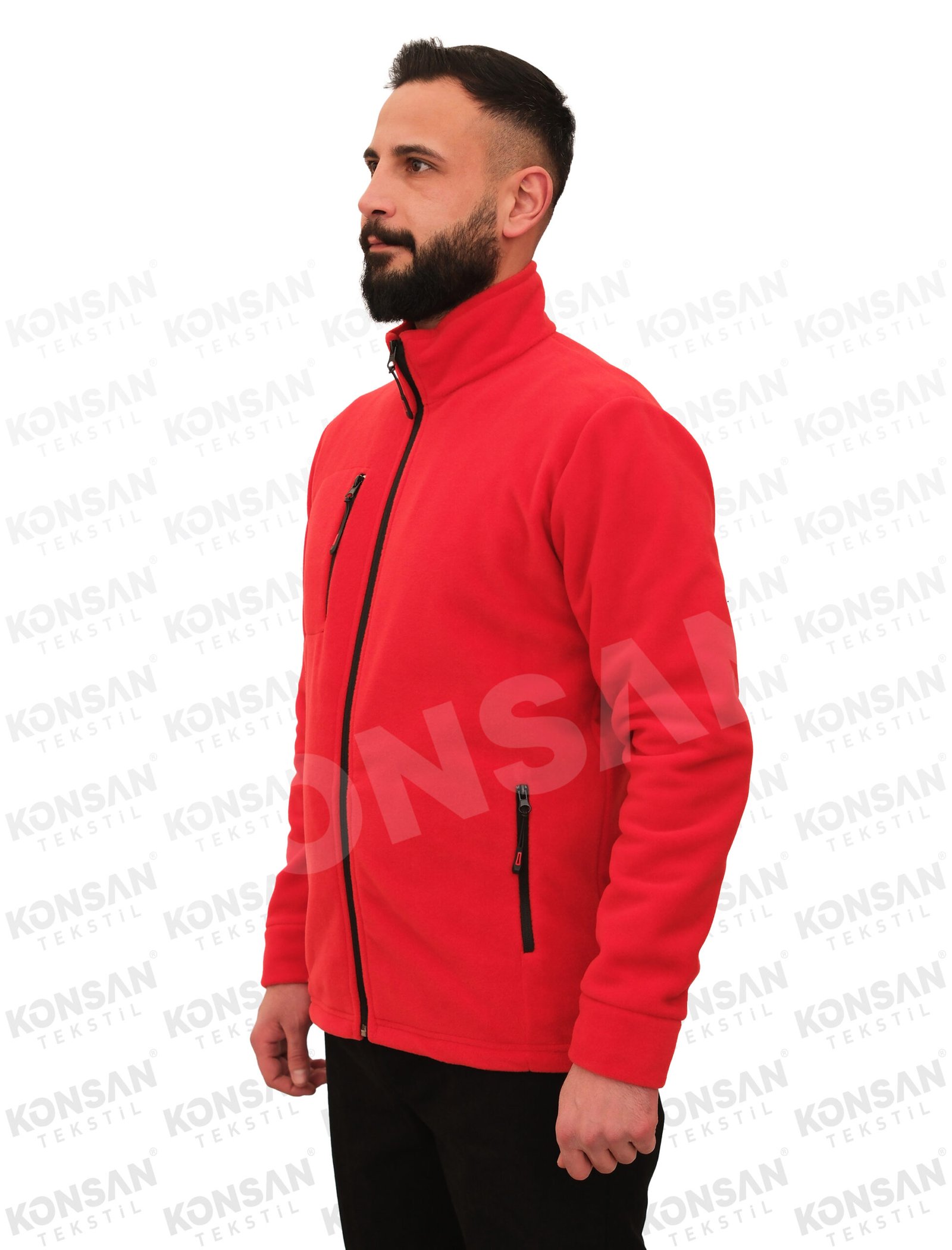 3cepli-polar-kırmızı-2-konsantekstil 3 cepli polar kırmızı