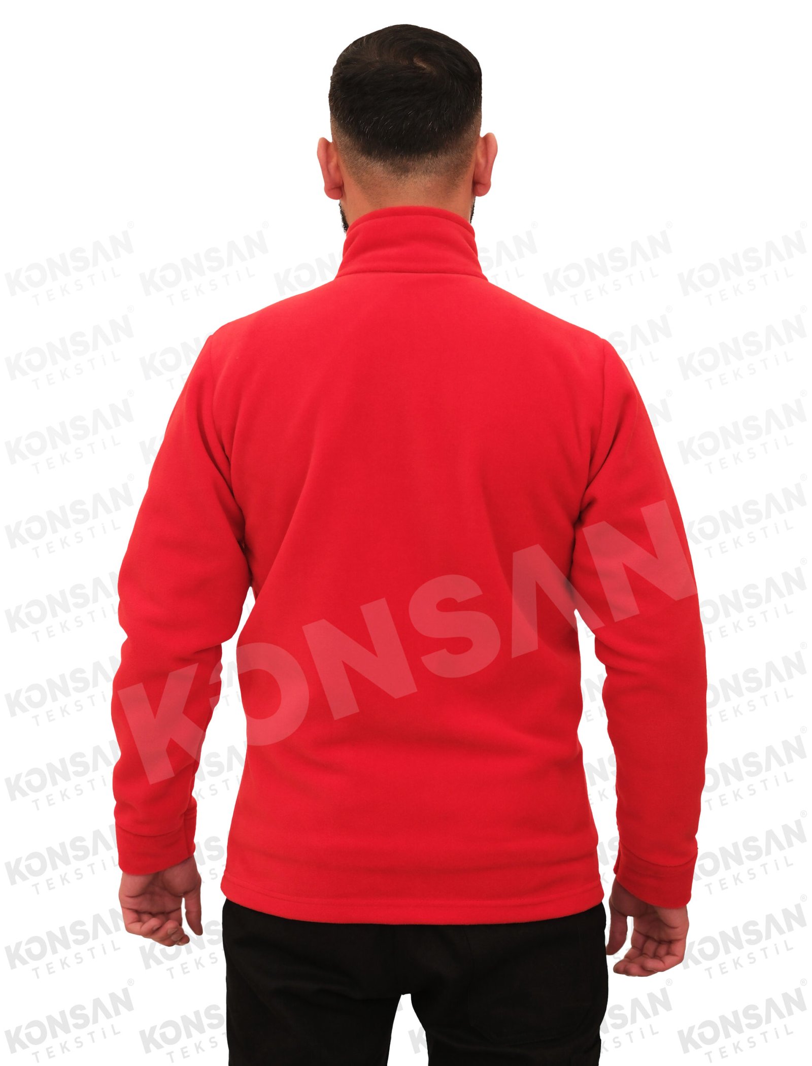 3cepli-polar-kırmızı-3-konsantekstil 3 cepli polar kırmızı
