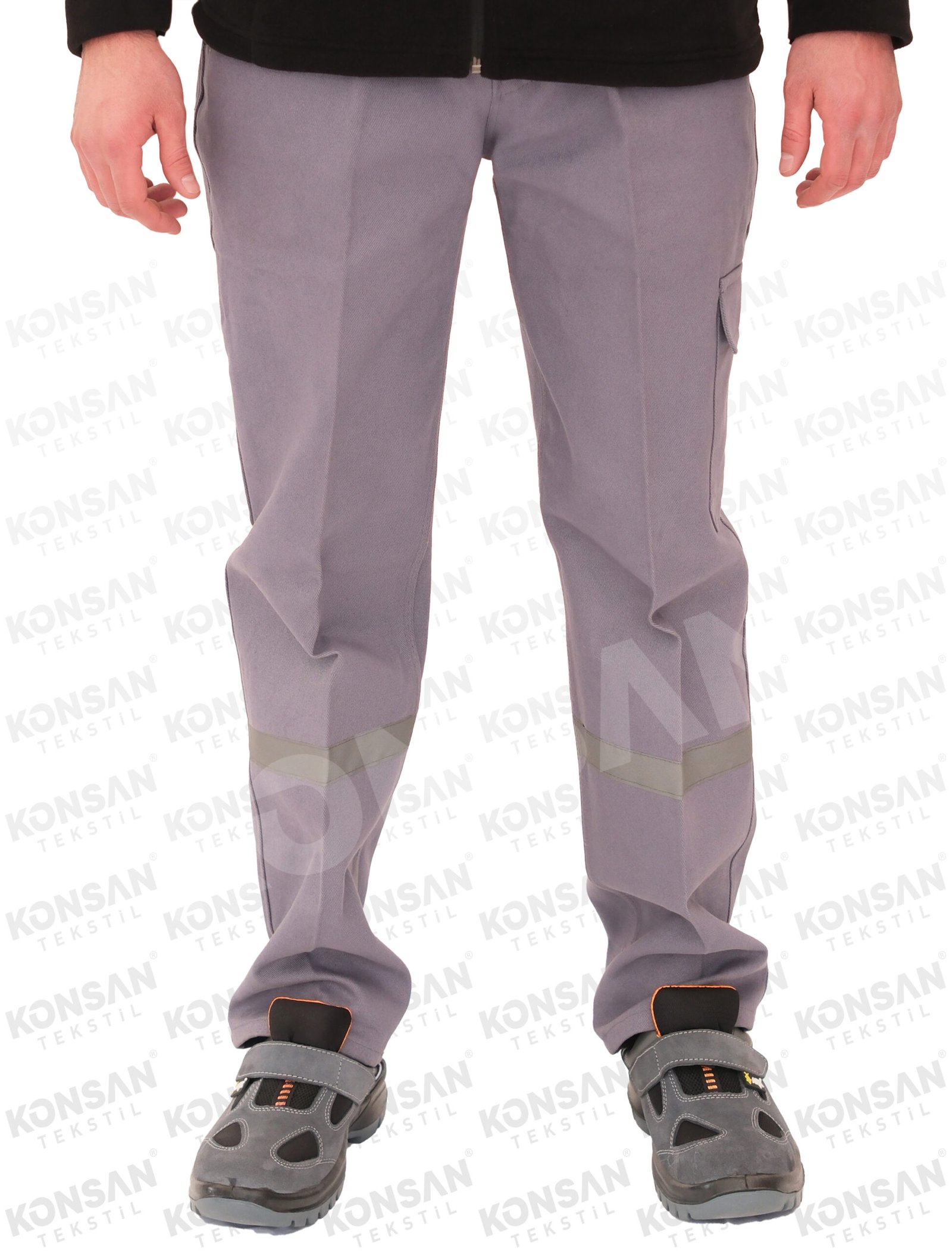 7x7kışlık-pantolon-gri-1-konsantekstil Gri Pantolon