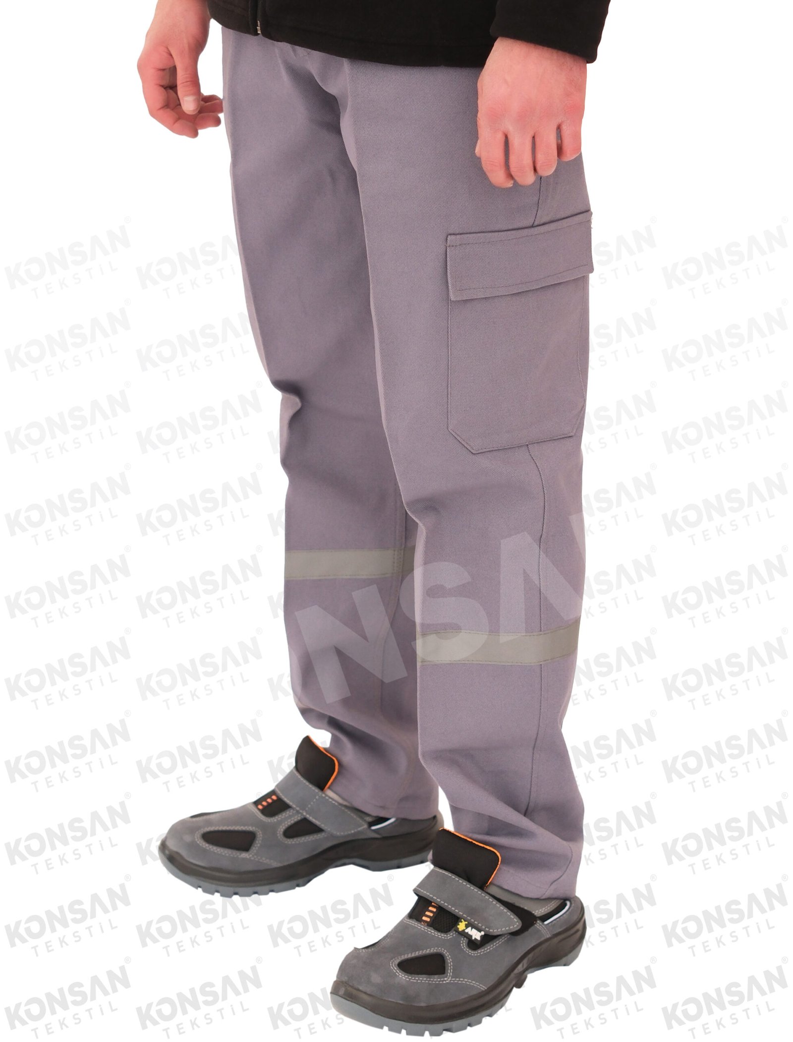 7x7kışlık-pantolon-gri-2-konsantekstil Gabardin Pantolon Gri