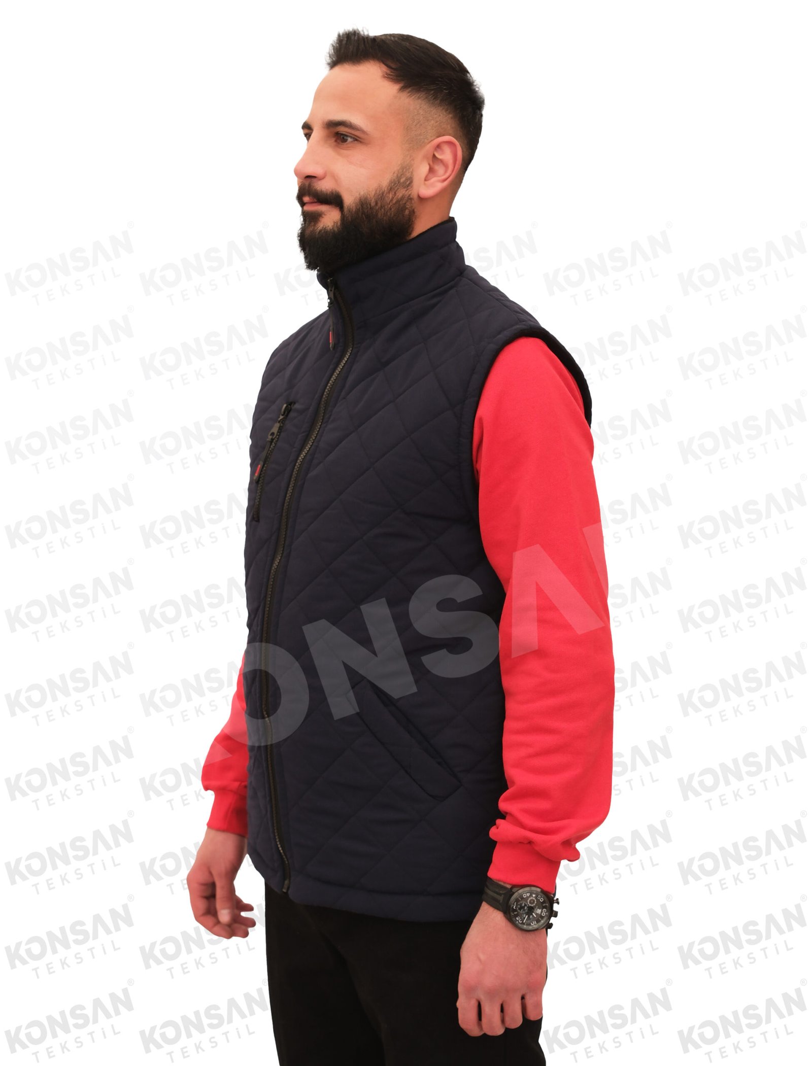 mikro-yelek-lacivert-2-konsantekstil 3 Cepli Yelek Lacivert
