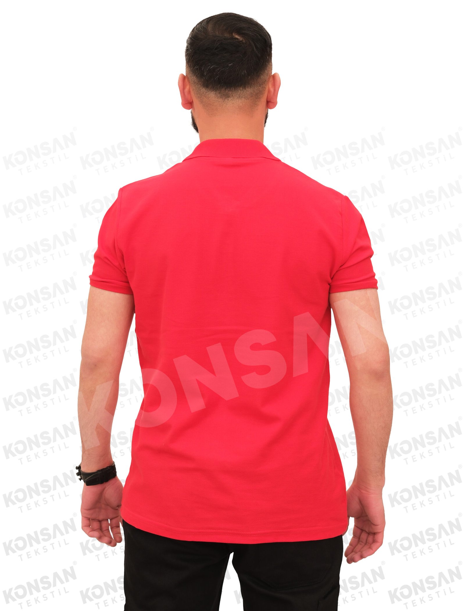 poloyaka-tshirt-kırmızı-3-konsantekstil Polo Yaka Tişört Kırmızı
